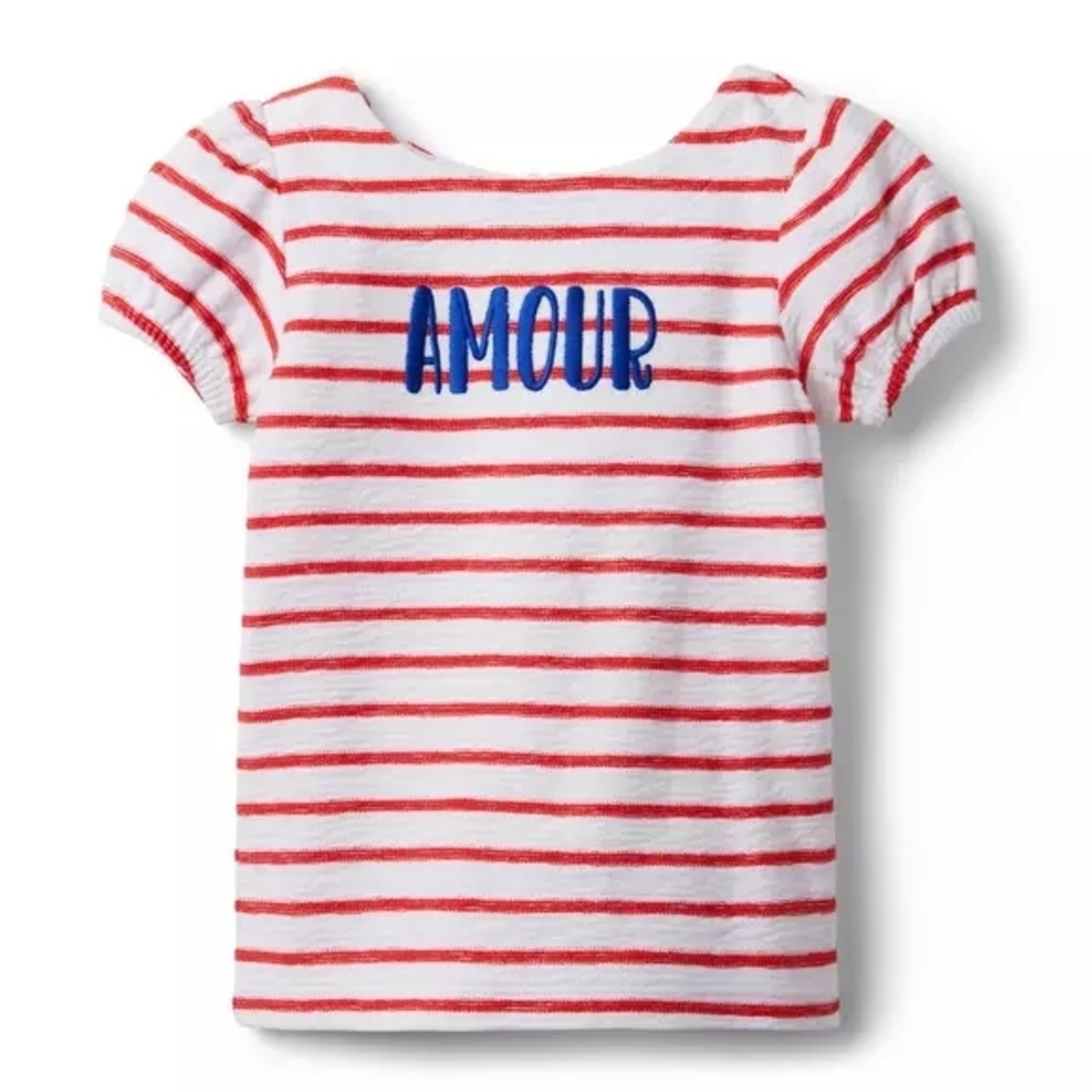 Striped Red and White Kids Shirt